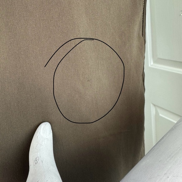 Naked Zebra Sz S Brown Shift Dress Size Small. - Picture 6 of 12